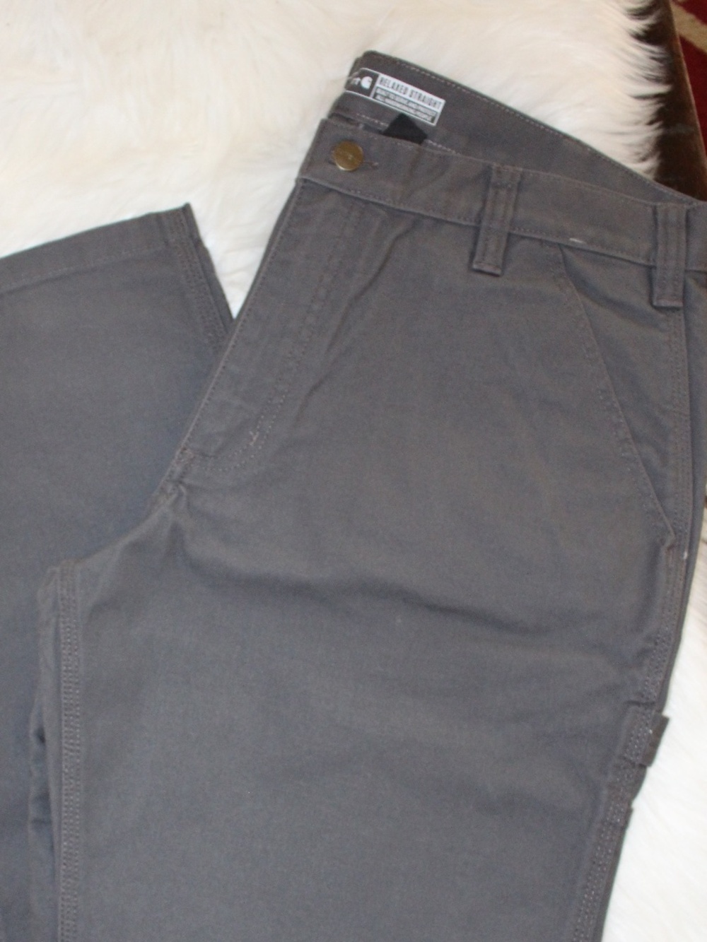 Carhartt, relaxed straight rugged Flex Duck Dungaree. 36x32